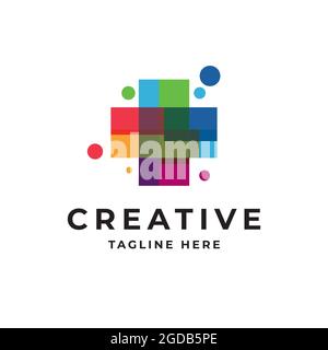 Modèle vectoriel de conception de logo médical Illustration de Vecteur