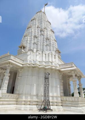 Le temple de Birla est situé à Jaipur, Rajasthan, Inde Banque D'Images