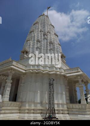 Le temple de Birla est situé à Jaipur, Rajasthan, Inde Banque D'Images