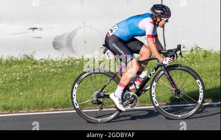 Japon, course olympique de vélo sur route 2021 Banque D'Images