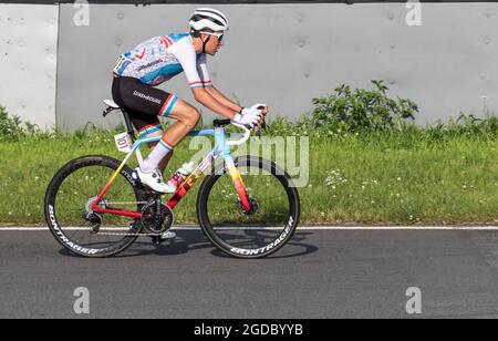 Japon, course olympique de vélo sur route 2021 Banque D'Images