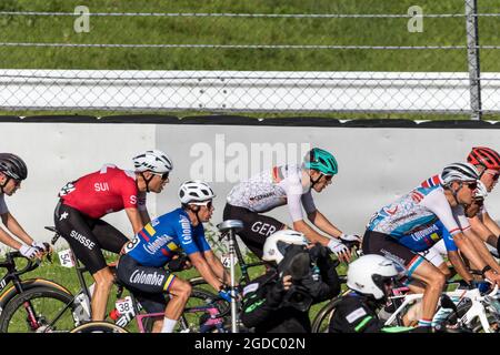 Japon, course olympique de vélo sur route 2021 Banque D'Images