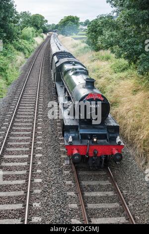 Sierra Leone Steam loco (ou est-ce Galatea?) Banque D'Images