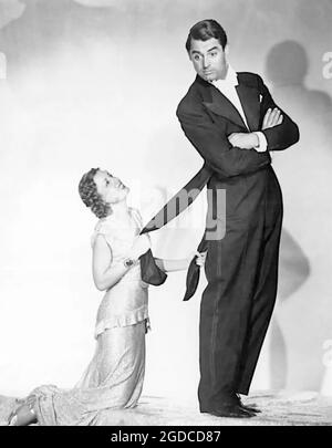 LA VÉRITÉ HORRIBLE 1937 Columbia Photos film avec Irene Dunne et Cary Grant Banque D'Images