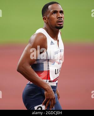 Photo du dossier datée du 31-07-2021 de CJ Ujah de Grande-Bretagne. Date de publication : jeudi 12 août 2021. Banque D'Images