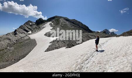 Plateau du lac de Spronser,Tyrol du Sud,Italie Banque D'Images