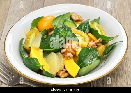 salade de champignons ( rungia klossii ) Banque D'Images