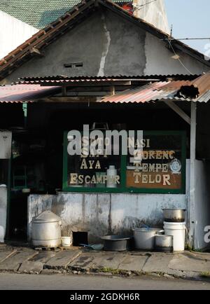 Yogyakarta, scènes de rue du centre de Java, Indonésie Banque D'Images