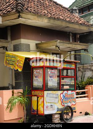 Yogyakarta, scènes de rue du centre de Java, Indonésie Banque D'Images