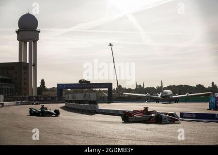 Berlin, Allemagne. 14 août 2021. Berlin, Allemagne. 14 août 2021. Ambiance pendant l'ePrix de Berlin 2021, 8e rencontre du Championnat du monde de Formule E 2020-21, sur le circuit de rue de l'aéroport de Tempelhof du 14 au 15 août, à Berlin, Allemagne - photo Xavi Bonilla / DPPI crédit: DPPI Media / Alay Live News crédit: DPPI Media / Alay Live News Banque D'Images