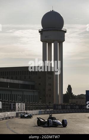 Berlin, Allemagne . 14 août 2021. Lors de l'ePrix de Berlin 2021, 8e rencontre du Championnat du monde de Formule E 2020-21, sur le circuit de rue de l'aéroport de Tempelhof du 14 au 15 août, à Berlin, Allemagne - photo Xavi Bonilla / DPPI crédit: Agence de photo indépendante / Alamy Live News Banque D'Images