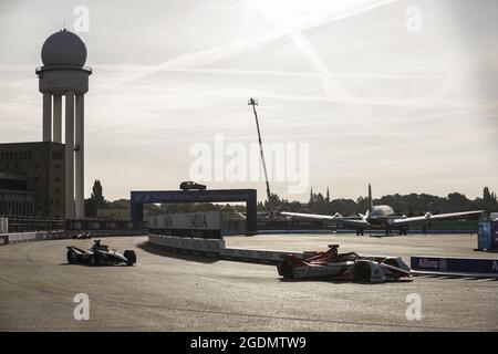Berlin, Allemagne . 14 août 2021. Ambiance pendant l'ePrix de Berlin 2021, 8e rencontre du Championnat du monde de Formule E 2020-21, sur le circuit de rue de l'aéroport de Tempelhof du 14 au 15 août, à Berlin, Allemagne - photo Xavi Bonilla / DPPI crédit: Agence photo indépendante / Alamy Live News Banque D'Images
