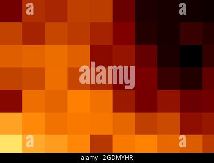 Résumé Illustration d'art génératif pixel de couleur géométrique Illustration de Vecteur