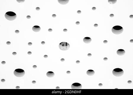 papier peint en mousse acoustique blanche absorbant le plafond et panneau  de rembourrage mural pour salle d'enregistrement studio Photo Stock - Alamy