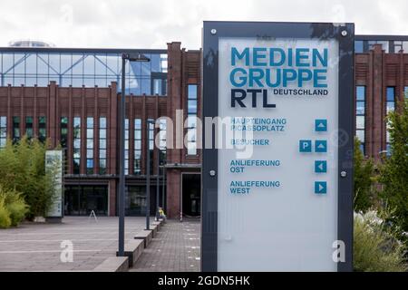 Siège du Groupe des médias RTL Allemagne à Picassoplatz à Deutz, Cologne, Allemagne. Hauptsitz der Mediengruppe RTL Deutschland am Picassoplatz in Banque D'Images