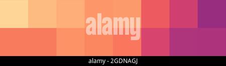 Résumé Illustration d'art génératif pixel de couleur géométrique Illustration de Vecteur