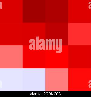 Résumé Illustration d'art génératif pixel de couleur géométrique Illustration de Vecteur