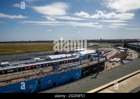 Berlin, Allemagne. 14 août 2021. Berlin, Allemagne. 14 août 2021. Ambiance pendant l'ePrix de Berlin 2021, 8e rencontre du Championnat du monde de Formule E 2020-21, sur le circuit de rue de l'aéroport de Tempelhof du 14 au 15 août, à Berlin, Allemagne - photo Xavi Bonilla / DPPI crédit: DPPI Media / Alay Live News crédit: DPPI Media / Alay Live News Banque D'Images