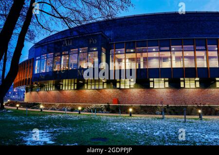 L'Université Jagellonne. La plus ancienne université en Pologne, la deuxième plus ancienne université d'Europe centrale. Les bâtiments du campus Moderne à Cracovie, Polan Banque D'Images