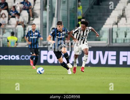 Lors du match de football pré-saison friendly Game entre Juventus FC et Atalanta le 14 août 2021 au stade Allianz in / LM Banque D'Images