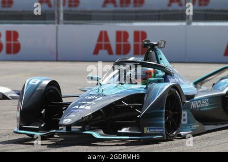 Berlin, Allemagne. 14 août 2021. Le BMW i Berlin E-Prix présenté par CBMM Niobium est la finale de la saison 7 du Championnat du monde de Formule E de la FIA d'ABB. Le Championnat du monde de Formule E est de retour à Berlin avec une double course pour la finale de la saison 2020/21. (Photo de Simone Kuhlmey/Pacific Press) crédit: Pacific Press Media production Corp./Alay Live News Banque D'Images