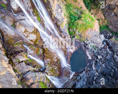 Belle chute d'eau TAC Tinh dans la province de Lai Chau nord du Vietnam Banque D'Images