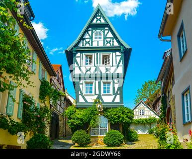 Bad Wimpfen, ville thermale historique dans le quartier de Heilbronn dans la région du Bade-Wurtemberg dans le sud de l'Allemagne Banque D'Images