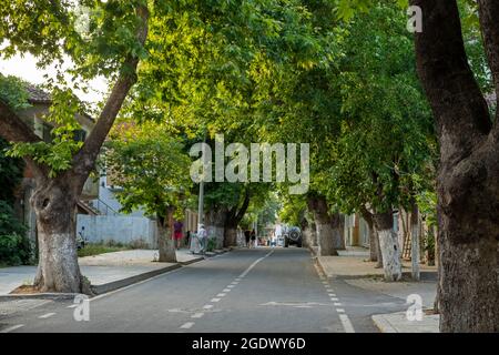 Mürefte est une ville balnéaire et un quartier de la province de Tekirdağ situé sur la côte nord de la mer de Marmara en Thrace en Turquie. Date de la visite 28 juillet 202 Banque D'Images