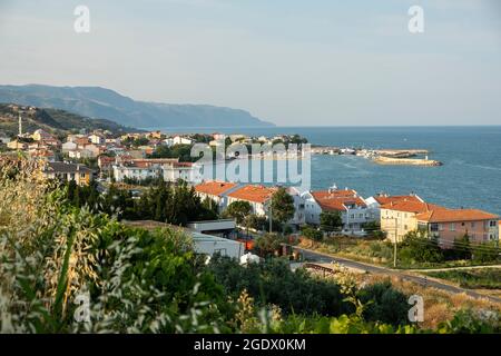 Mürefte est une ville balnéaire et un quartier de la province de Tekirdağ situé sur la côte nord de la mer de Marmara en Thrace en Turquie. Date de la visite 28 juillet 202 Banque D'Images