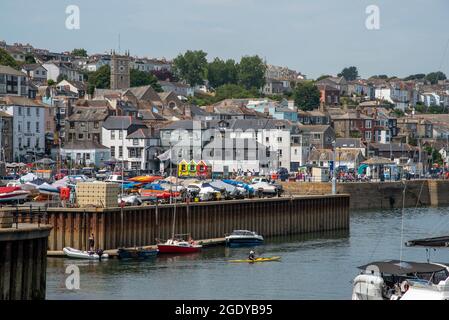 Falmouth, Cornouailles, Angleterre, Royaume-Uni. 2021. Banque D'Images