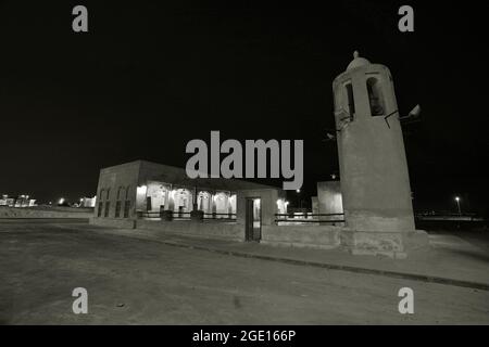 Mosquée al dahira de 150 ans - QATAR Banque D'Images