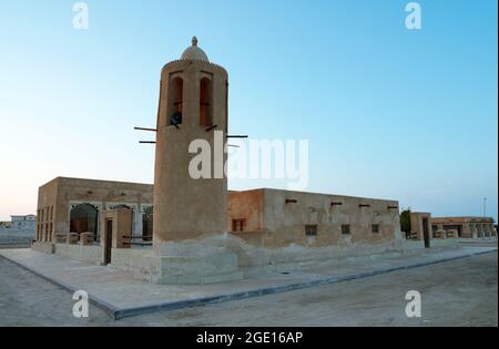 Mosquée al dahira de 150 ans - QATAR Banque D'Images