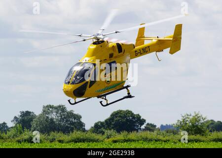 MC Donnell MD 902 Lincolnshire and Notinghamshire Air Ambulance Banque D'Images
