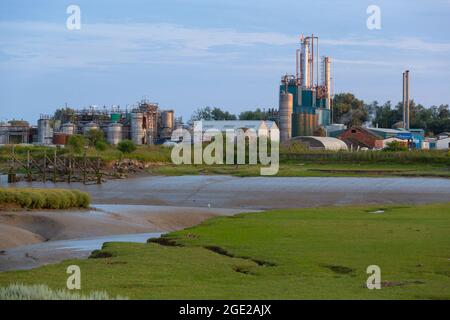 Rye Oil ltd, raffinerie de pétrole, fournisseurs indépendants de pétrole et de lubrifiants dans le sud-est, Rye, East Sussex, royaume-uni Banque D'Images