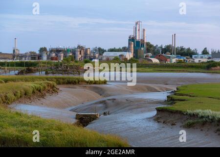 Rye Oil ltd, raffinerie de pétrole, fournisseurs indépendants de pétrole et de lubrifiants dans le sud-est, Rye, East Sussex, royaume-uni Banque D'Images