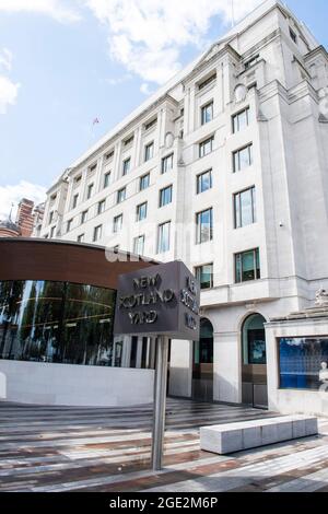 New Scotland Yard à Londres, Angleterre, Royaume-Uni Banque D'Images