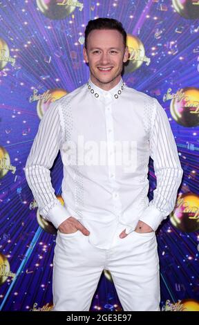 Photo du dossier datée du 26/08/19 de Kevin Clifton, ancien gagnant du concours Strictly Come Dancing, qui n'a pas exclu le retour à la série de danse. Date de publication : lundi 16 août 2021. La danseuse professionnelle, 38 ans, a remporté le concours de danse en 2018 aux côtés de la réalisatrice de documentaires et maintenant petite amie Stacey Dooley. Après sept ans au BBC One show, il est parti après la série 17 en 2019 et poursuit maintenant une carrière dans le théâtre musical. Banque D'Images