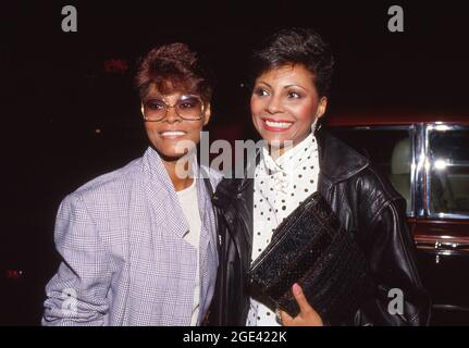 Dionne Warwick Circa années 80 crédit: Ralph Dominguez/MediaPunch Banque D'Images