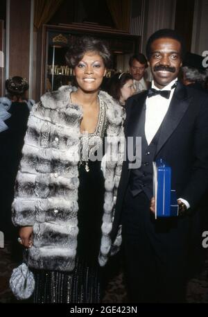 Dionne Warwick et William Dixon Circa années 80 crédit : Ralph Dominguez/MediaPunch Banque D'Images