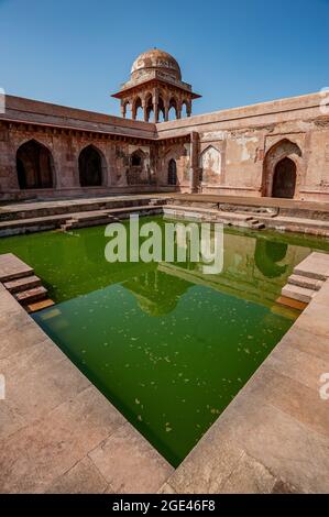 Baz Bahadur Palace, Mandu, Madhya Pradesh, Inde Banque D'Images