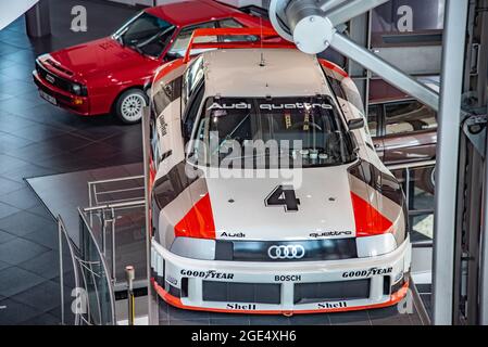 AUDI American IMSA-Trans Am Racecar de Audi Museum Mobile Banque D'Images