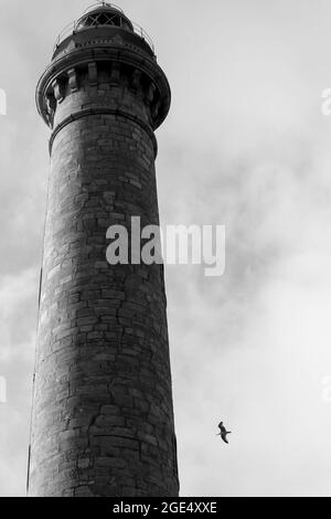 Phare néoclassique de Cabo de Palos, un jour ensoleillé d'été Banque D'Images