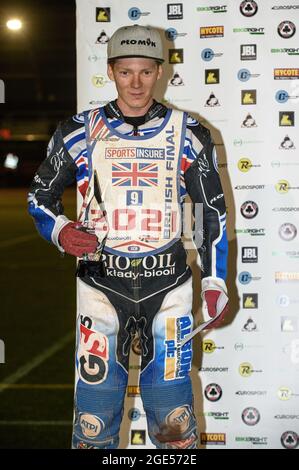 MANCHESTER, ROYAUME-UNI. 16 AOÛT Dan Bewley 2e place pendant la finale du circuit automobile britannique Sports Insure au National Speedway Stadium, Manchester, le lundi 16 août 2021. (Credit: Ian Charles | MI News) Credit: MI News & Sport /Alay Live News Banque D'Images