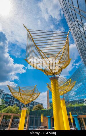 Verwaltungszentrum der Stadtparkasse Munich, Ungererstrasse, Munich, haute-Bavière, Bavière, Allemagne Banque D'Images