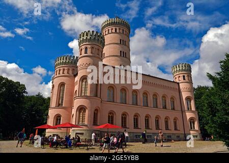 Granitz Hunting Lodge, Île de Ruegen, Mecklembourg-Poméranie occidentale, Allemagne Banque D'Images