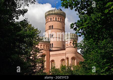 Granitz Hunting Lodge, Île de Ruegen, Mecklembourg-Poméranie occidentale, Allemagne Banque D'Images