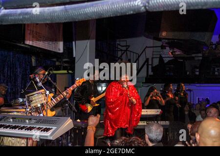 Légendaire Betty Wright se produit au Jazz Cafe Camden London, Royaume-Uni - 13 juillet 2012 Banque D'Images