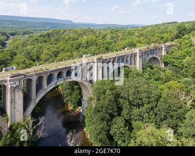 Viaduc Paulinskill Banque D'Images