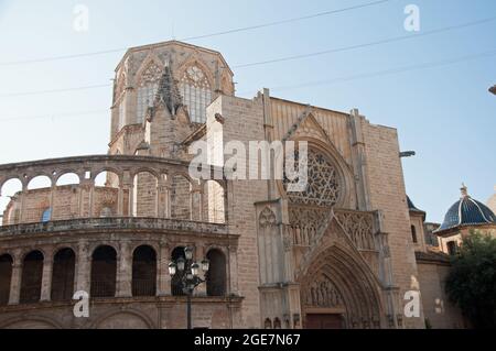 La Cathédrale, Valence, Espagne, Europe Banque D'Images