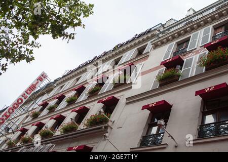 Au pied de Cochon, restaurant à Paris, France. Banque D'Images